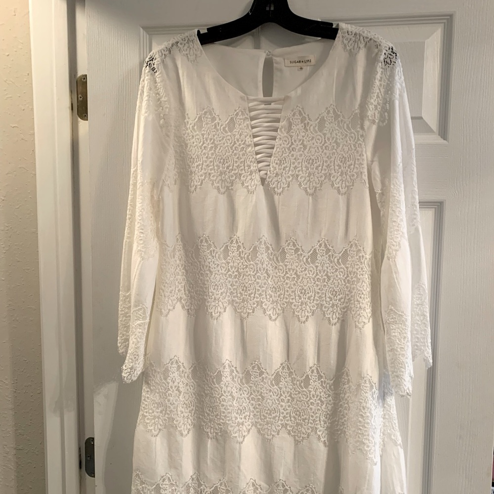 White dress